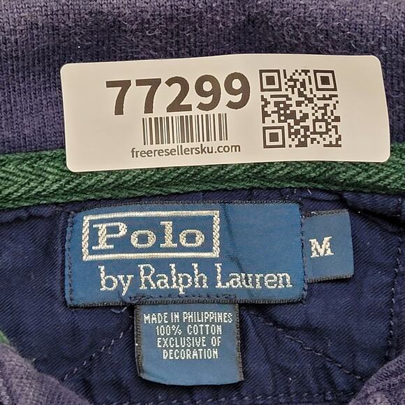 Vintage Ralph-Lauren County Riders Polo Shirt M 21x26 Big-Pony - Picture 6 of 16